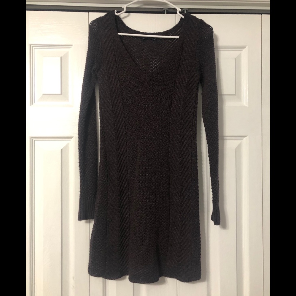 Plum Sweater Dress